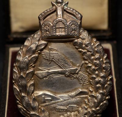 Imperial German Flying Badge | C.E.Juncker | Cased | Ex-Dodkins Collection | Museum Quality.