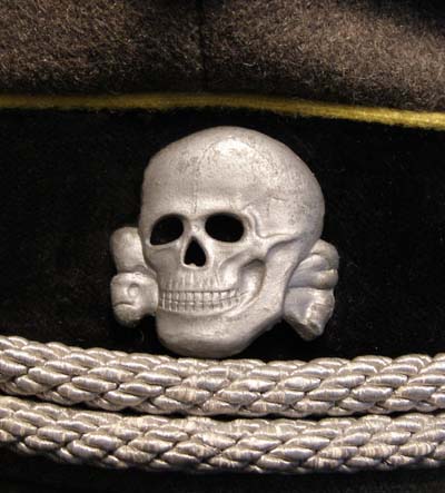 SS Peak Visor Cap. Waffen-SS. Signal Officer.