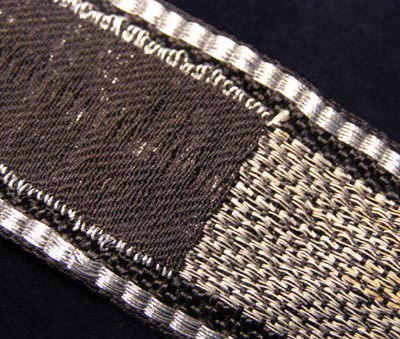 Germania Officer Cuff Title | Gothic 'Flatwire' Woven