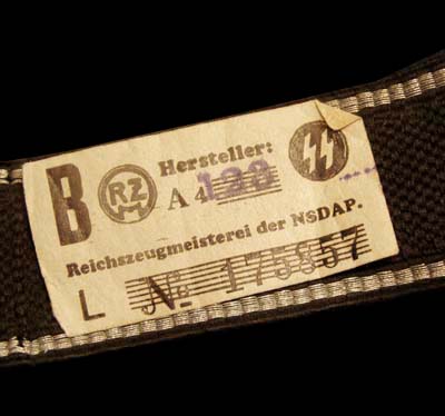 Leibstandarte Adolf Hitler RZM SS Cuff Title. 2nd Issue. 