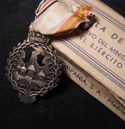 Spanish Blue Division | Russian Front 1941 medal in original box