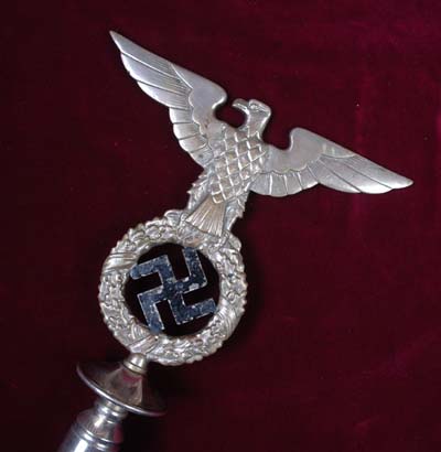 NSDAP Pre-1933 Eagle & Swastika Finial 