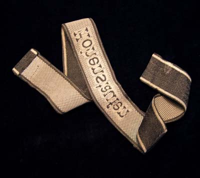 Hohenstaufen OR/NCO BeVo Woven Cuff Title.