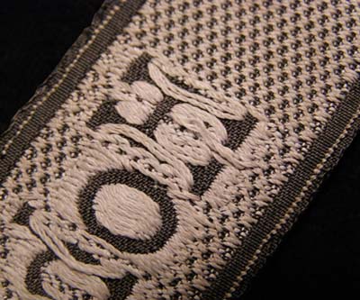 Hohenstaufen OR/NCO BeVo Woven Cuff Title.