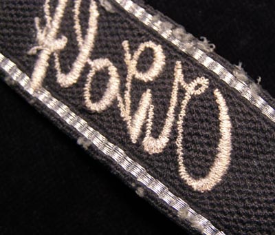 Adolf Hitler Cuff Title | OR/NCO RZM Machine-Embroidered