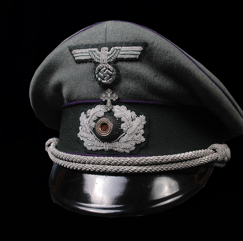 Heer Chaplain Visor Cap |Triple-Erel.