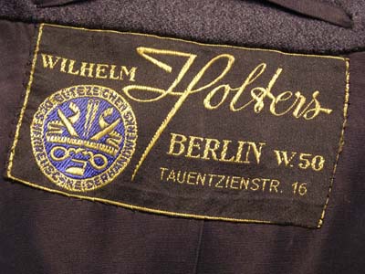 Luftwaffe Flak Mess Jacket & Vest By Holters Berlin. Leutnant. Named. 