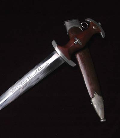 SA Dagger by Carl Krebs. 1933 Pattern. Excellent Condition.