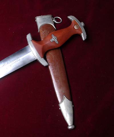 SA Dagger by Carl Krebs. 1933 Pattern. Excellent Condition.