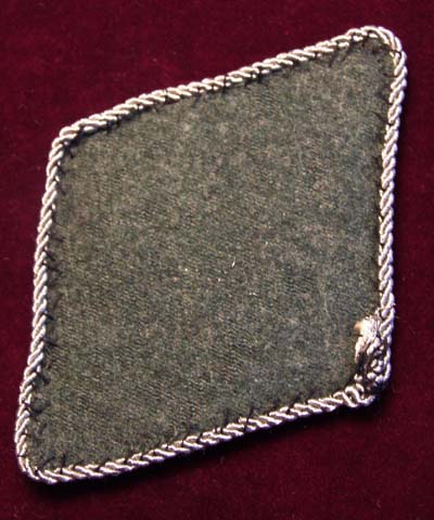 SS 'SD' (Sicherheitsdienst) officers sleeve diamond