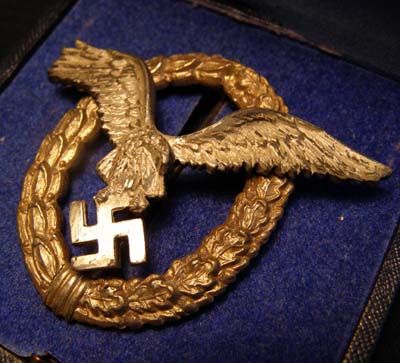 Luftwaffe Pilot-Observer Badge | Cased.