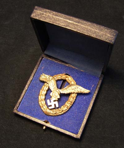 Luftwaffe Pilot-Observer Badge | Cased.