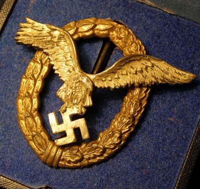 Luftwaffe Pilot-Observer Badge | Cased.