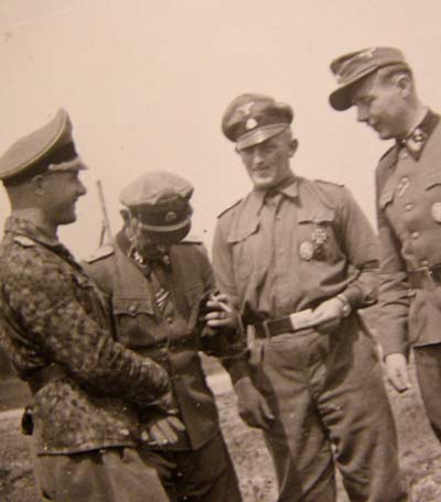 Waffen-SS Photo Album & Documents To An NCO with 'Wiking'