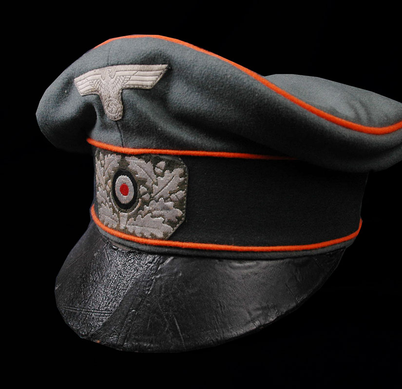 Heer Feldgendarmerie Officer |'Crusher-Style' Visor Cap.