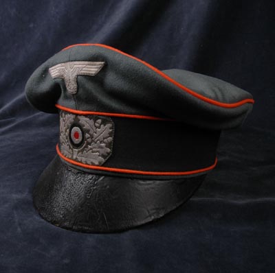 Heer Feldgendarmerie Officer |'Crusher-Style' Visor Cap.