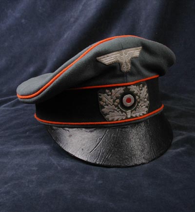 Heer Feldgendarmerie Officer |'Crusher-Style' Visor Cap.