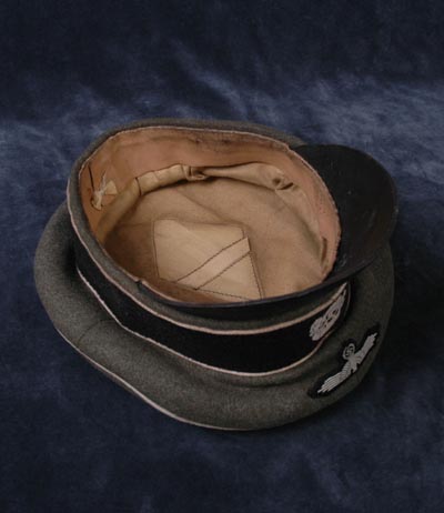 SS 'Crusher' Peak Visor Cap. Waffen-SS NCO.