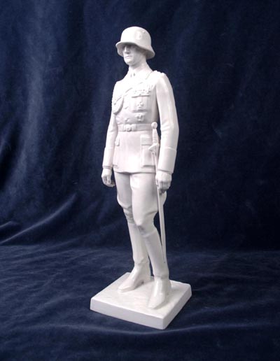 Allach Porcelain Figure. Luftwaffe Officer by KÃrner.