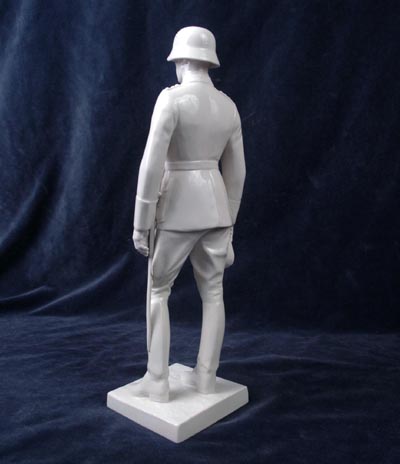 Allach Porcelain Figure. Luftwaffe Officer by KÃrner.