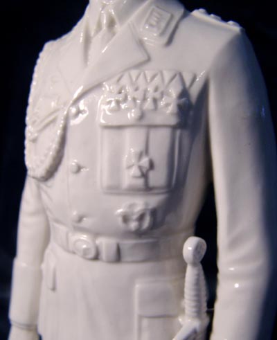 Allach Porcelain Figure. Luftwaffe Officer by KÃrner.