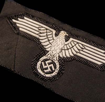 Waffen-SS Cap Eagle/Swastika - BeVo Woven