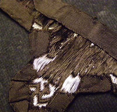 Waffen-SS Sleeve Insignia. Officer. Flatwire. Significant Provenance. 