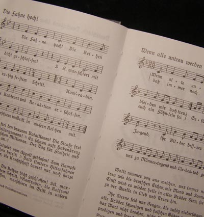 The SS Song Book (SS Liederbuch) - Reprint of the original - Softbound