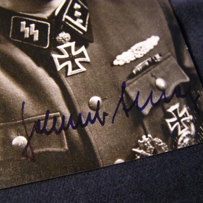 SS Officer Helmut Scholz - Regt 'Nederland' - Signed