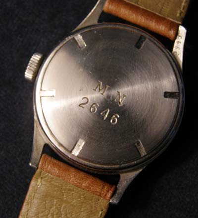 Military-Marine Axis Power Watch. 1940s Longines. Marine National. 