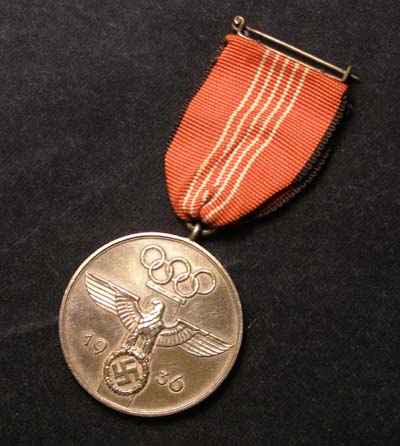 Olympic Commemorative Medal. 1936.