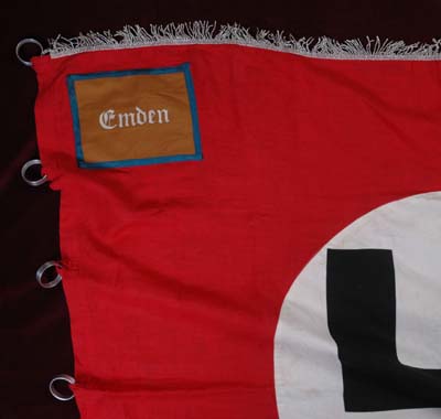 NSDAP Flag | Ortsgruppe Emden | Important History.