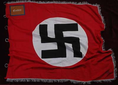 NSDAP Flag | Ortsgruppe Emden | Important History.