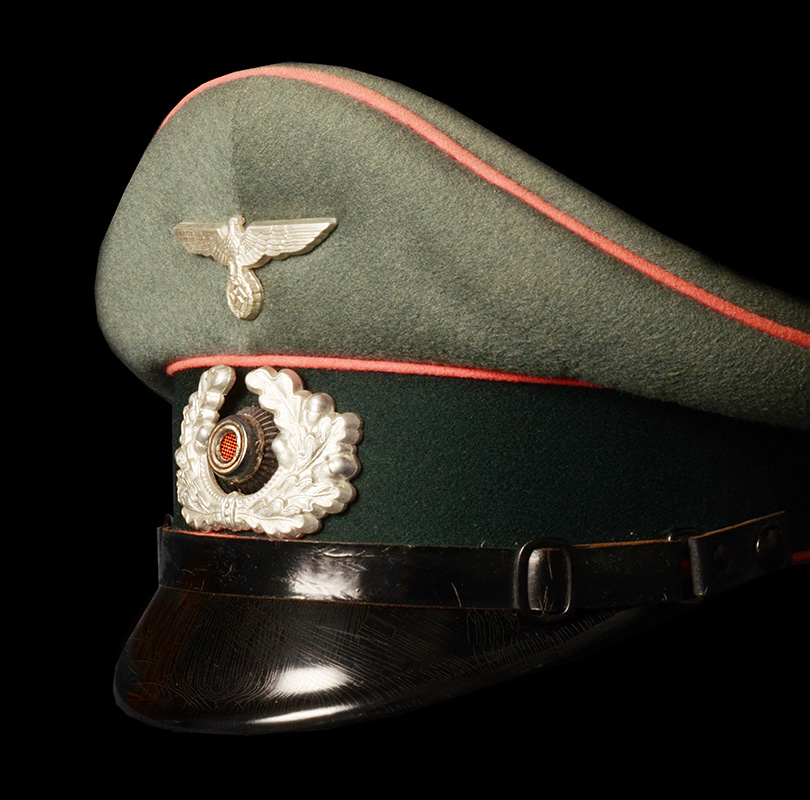 Panzer Visor Cap | Elite Panzer-Abteilung 65 | Double Erel | Named.