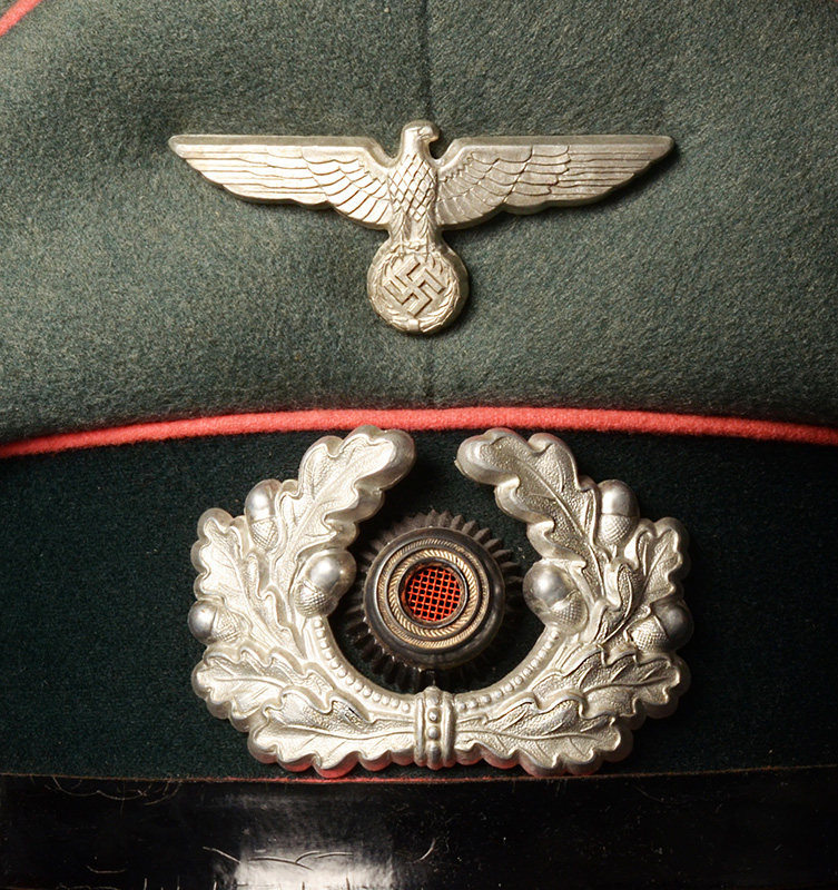 Panzer Visor Cap | Elite Panzer-Abteilung 65 | Double Erel | Named.