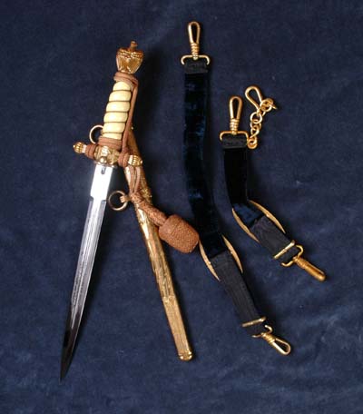 Kriegsmarine Dagger By Eickhorn. Officer. Original Straps & Portepee.