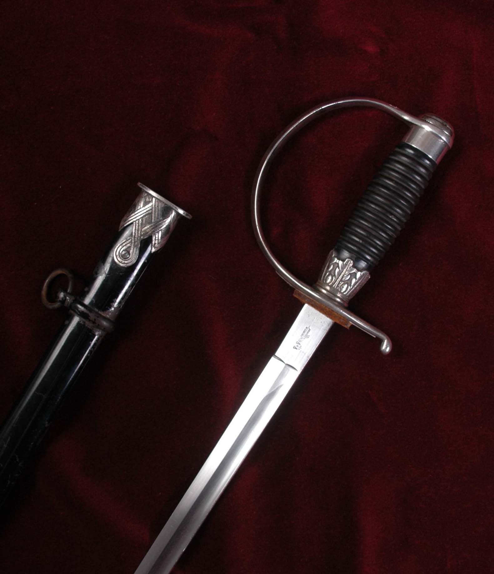 SS NCO Sword by Alcoso Solingen