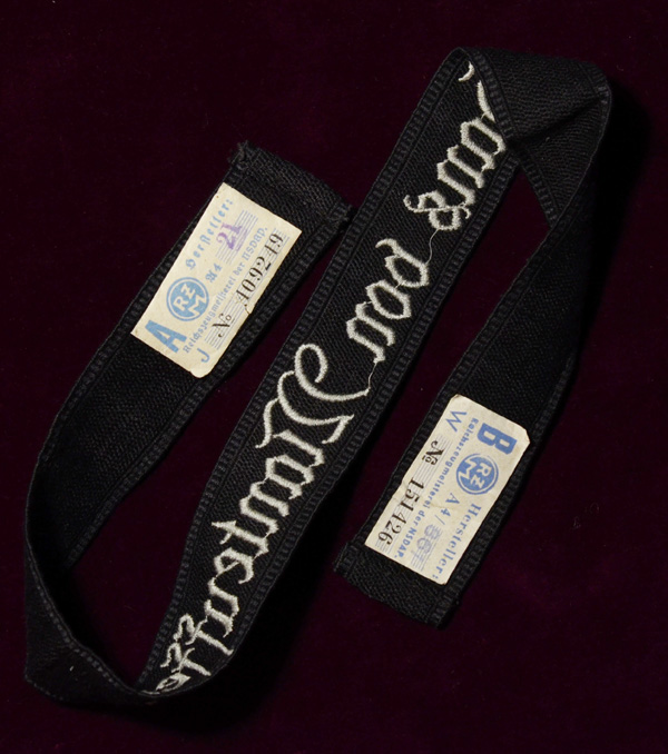 SA Honour  Cuff Title | Double RZM Labels.  