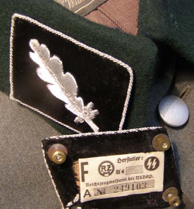 Waffen-SS Tunic | Standartenfuhrer | Possibly Belonging To Gustav Lombard.