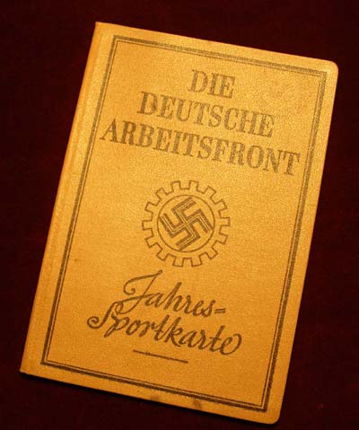 Deutsche Arbeitsfront (DAF) 'Sport=Buch'