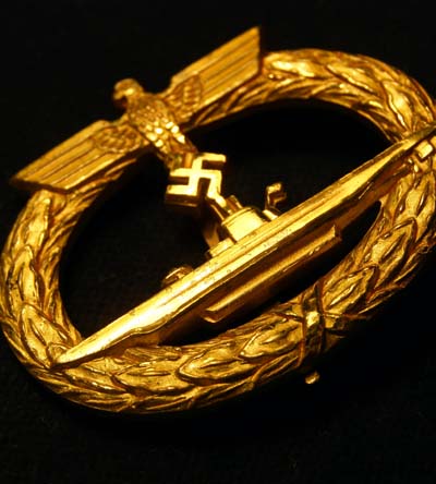 U-Boat Award Badge By Schwerin.