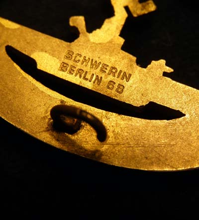 U-Boat Award Badge By Schwerin.