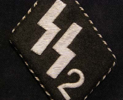 SS-VT 'Germania' Number '2' NCO Collar Patch.