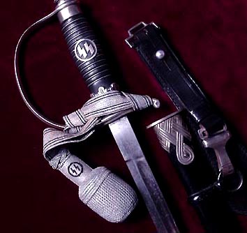 SS Officer Sword - Nickle Silver.