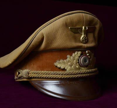 NSDAP Reichsleiter Visor Cap | Interesting Provenance.