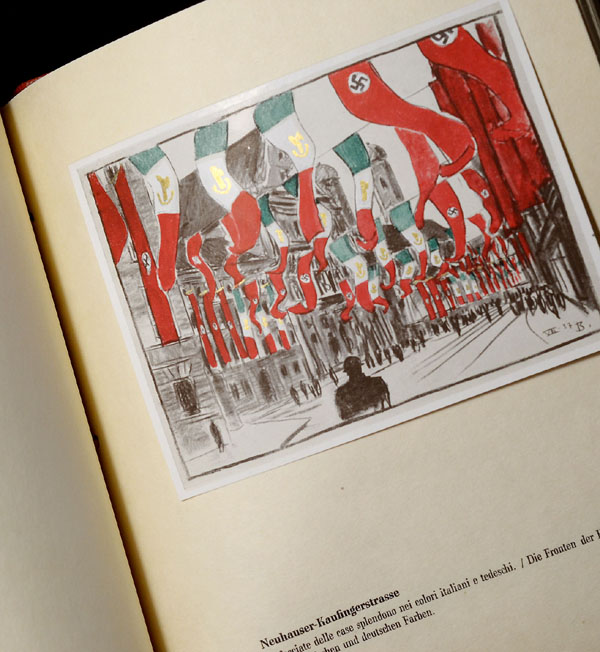 Hitler - Mussolini Presentation Book  By Frieda Thiersch | Provenance.