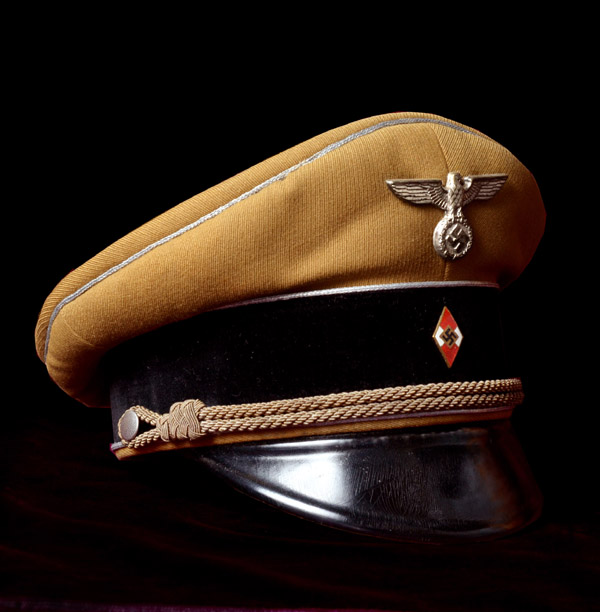 Hitler Youth Leaders Visor Cap | Named | Provenance.