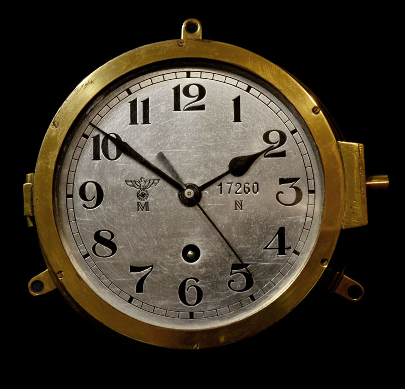 Kriegsmarine Clock | Kieninger & Obergfell | U-Boat Attribution