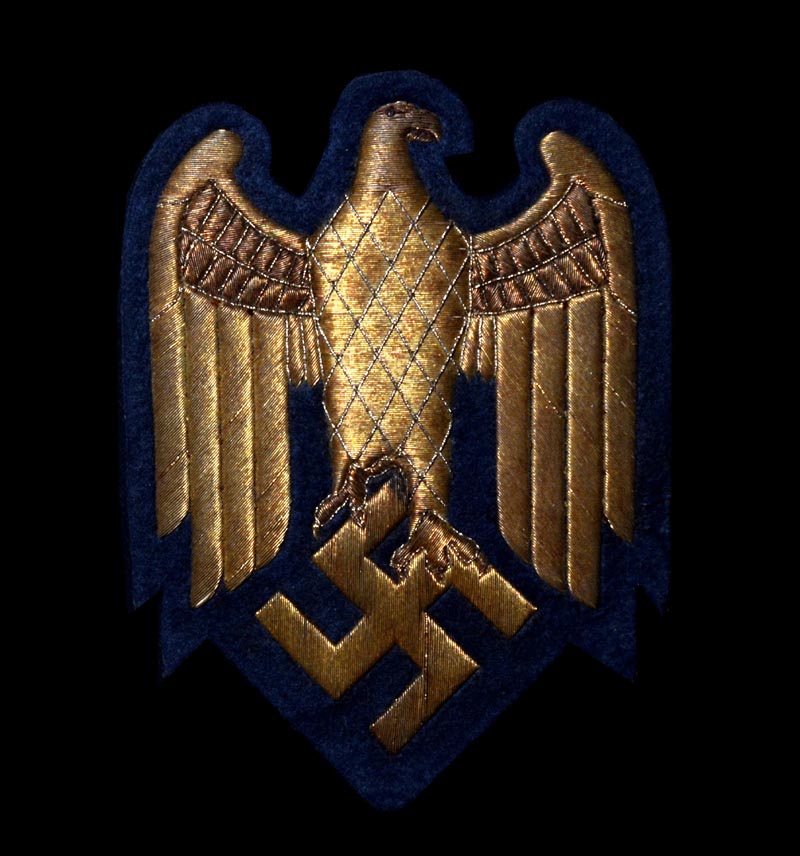 Kriegsmarine Admiral's Cloak Insignia