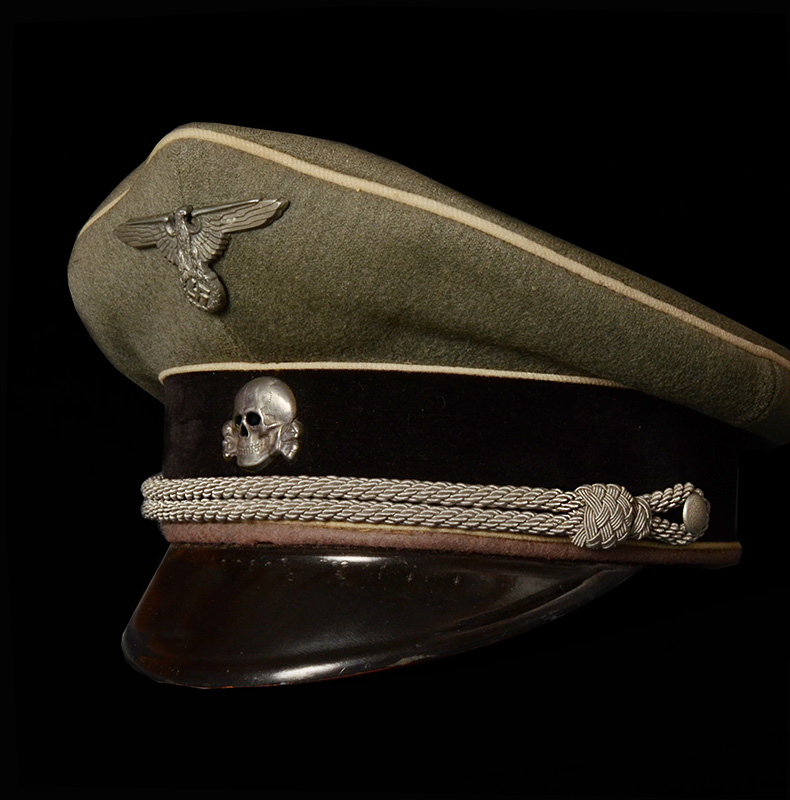 Waffen-SS Officer Visor Cap 